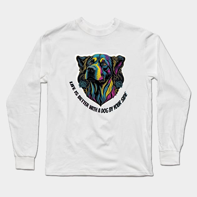 dog owner Long Sleeve T-Shirt by ElArrogante